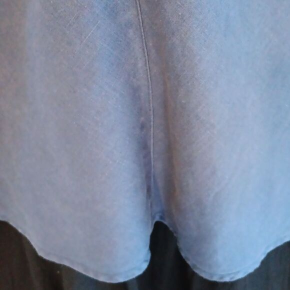 Kleen Linen Top. Coastal Cowgirl,  Linen, Beachy - Picture 7 of 10